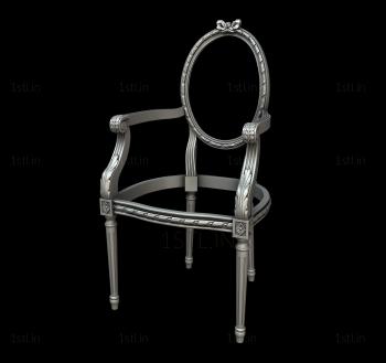 Chair (STUL_0065) 3D model for CNC machine